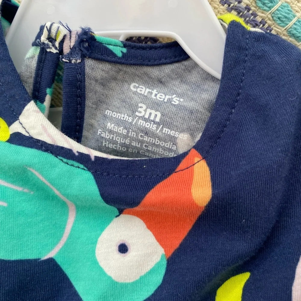 NWT Carter’s  baby girl  2 piece outfit size 3 months - Picture 3 of 4